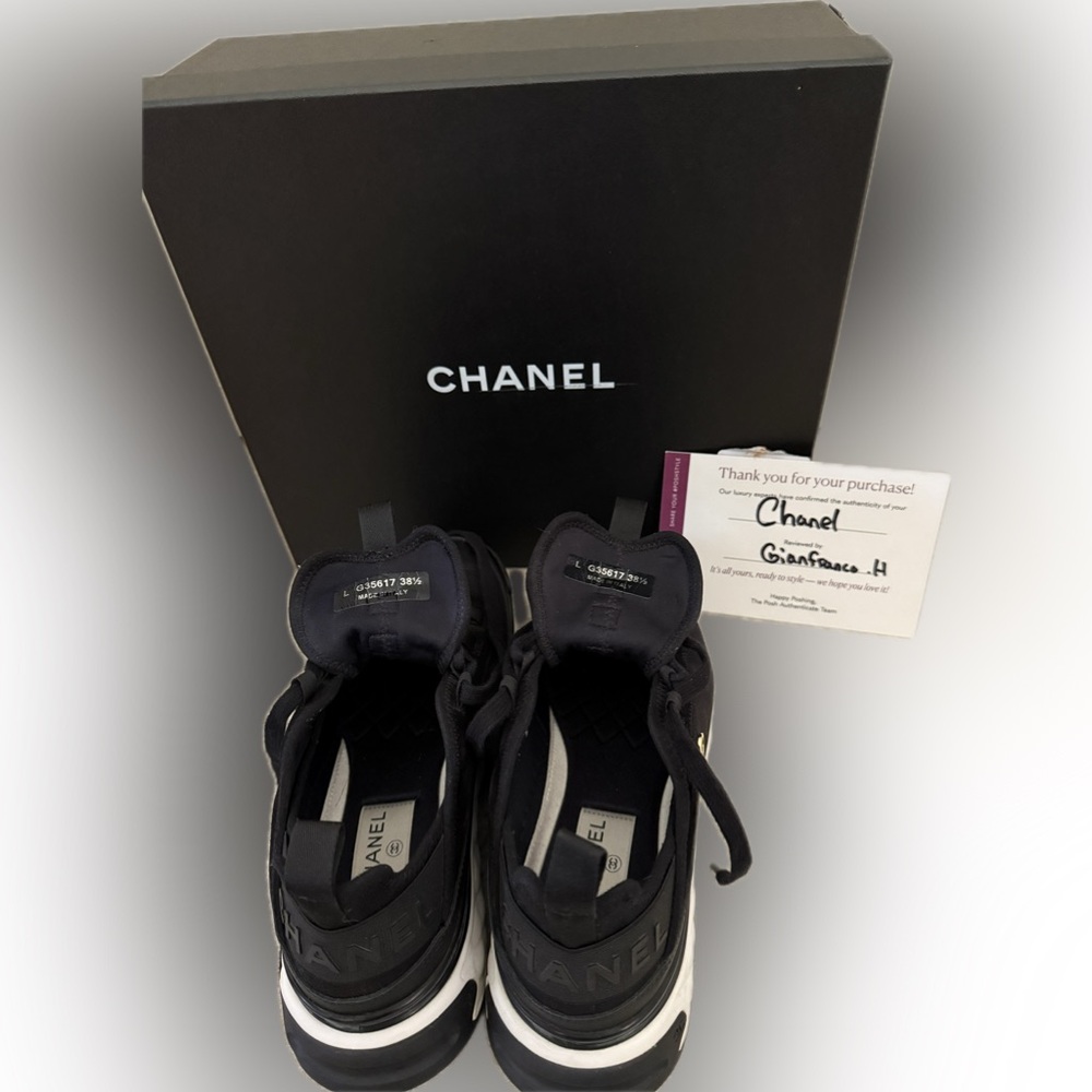 Chanel sneakers, size 38.5 - Picture 12 of 17